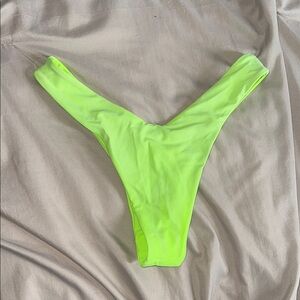 Neon Green Bikini Bottom